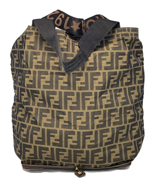 FENDI（フェンディ）FENDI (フェンディ) 折りたたみバッグ ブラウンの古着・服飾アイテム