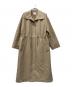 BEAUTY&YOUTH UNITED ARROWS（ビューティーアンドユースユナイテッドアローズ）の古着「BY ダブルクロスツイルドローストリングコート」｜ベージュ