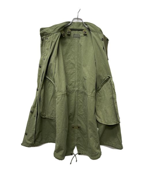 BLUE BLUE（ブルーブルー）BLUE BLUE (ブルーブルー) ヴィンテージタッサーフィッシュテールコート カーキ サイズ:Ｓの古着・服飾アイテム
