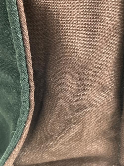 HERMES（エルメス）HERMES (エルメス) トートバッグ ブラック×ボルドーの古着・服飾アイテム