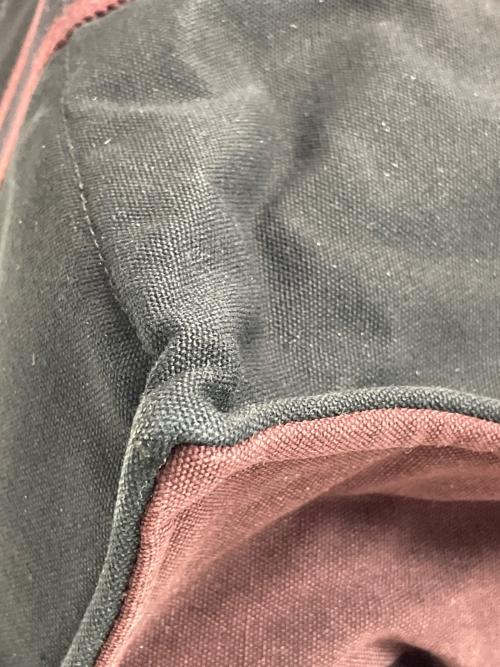 HERMES（エルメス）HERMES (エルメス) トートバッグ ブラック×ボルドーの古着・服飾アイテム