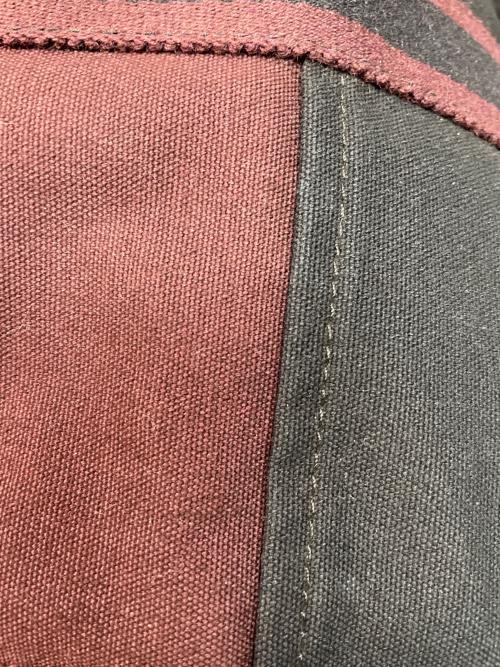 HERMES（エルメス）HERMES (エルメス) トートバッグ ブラック×ボルドーの古着・服飾アイテム