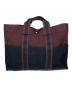 HERMES（エルメス）の古着「トートバッグ」｜ブラック×ボルドー