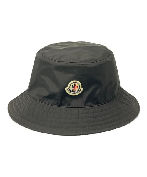 MONCLER（モンクレール）MONCLER (モンクレール) ナイロンハット ブラックの古着・服飾アイテム