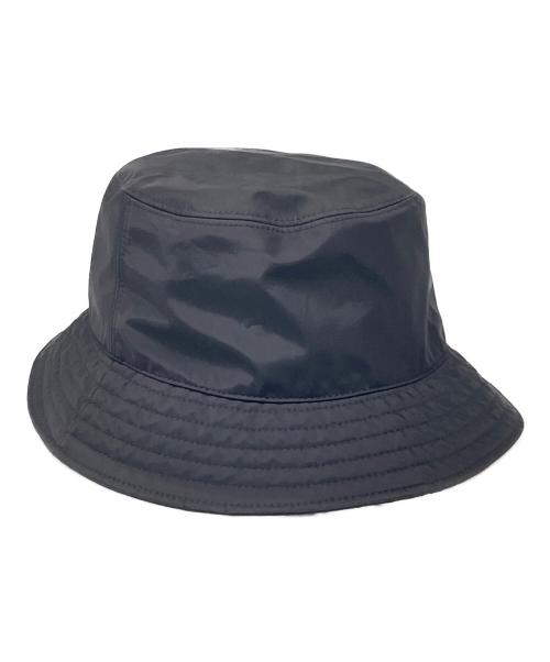 MONCLER（モンクレール）MONCLER (モンクレール) ナイロンハット ブラックの古着・服飾アイテム
