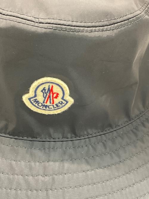 MONCLER（モンクレール）MONCLER (モンクレール) ナイロンハット ブラックの古着・服飾アイテム