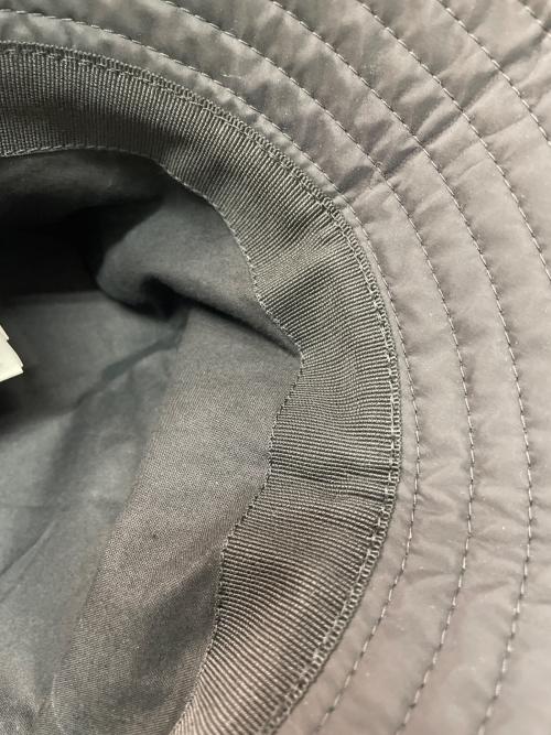 MONCLER（モンクレール）MONCLER (モンクレール) ナイロンハット ブラックの古着・服飾アイテム