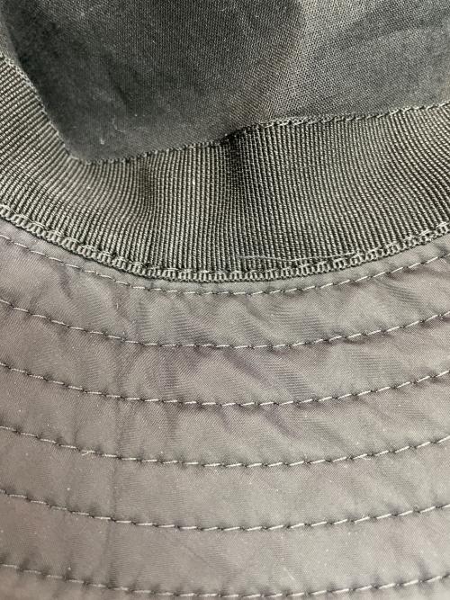 MONCLER（モンクレール）MONCLER (モンクレール) ナイロンハット ブラックの古着・服飾アイテム