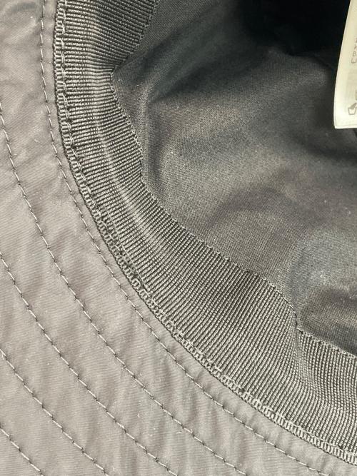 MONCLER（モンクレール）MONCLER (モンクレール) ナイロンハット ブラックの古着・服飾アイテム