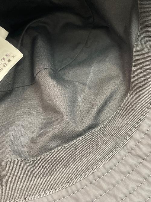 MONCLER（モンクレール）MONCLER (モンクレール) ナイロンハット ブラックの古着・服飾アイテム