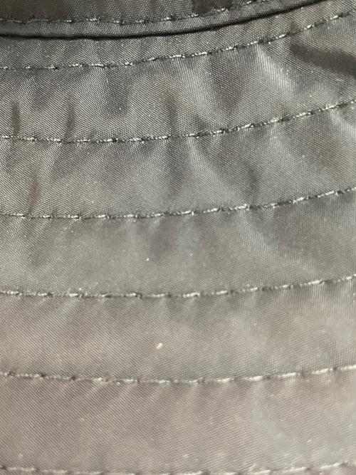 MONCLER（モンクレール）MONCLER (モンクレール) ナイロンハット ブラックの古着・服飾アイテム