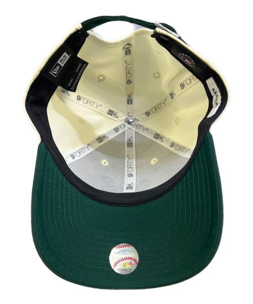 New Era（ニューエラ）New Era (ニューエラ) キャップ アイボリー×グリーンの古着・服飾アイテム