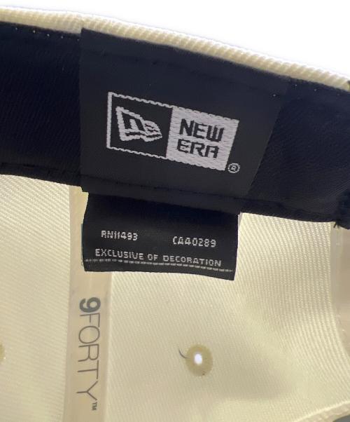 New Era（ニューエラ）New Era (ニューエラ) キャップ アイボリー×グリーンの古着・服飾アイテム