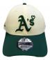 New Era (ニューエラ) キャップ アイボリー×グリーン：7000円
