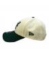 中古・古着 New Era (ニューエラ) キャップ アイボリー×グリーン：7000円
