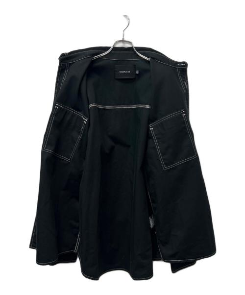 COACH（コーチ）COACH (コーチ) カバーオール ブラック サイズ:ＸＬの古着・服飾アイテム