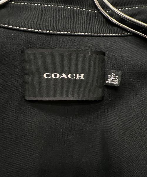 COACH（コーチ）COACH (コーチ) カバーオール ブラック サイズ:ＸＬの古着・服飾アイテム