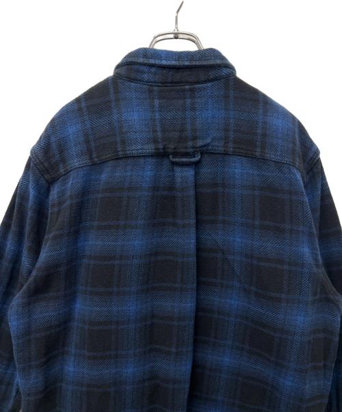 orvis（オービス）ORVIS (オービス) 長袖シャツ ブルー×ブラック サイズ:Ｌの古着・服飾アイテム
