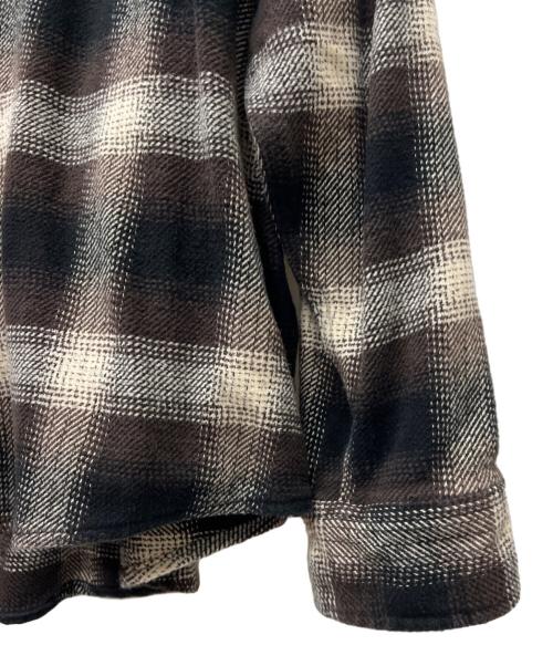 orvis（オービス）orvis (オービス) ヘビーフランネルシャツ ダークブラウン サイズ:ＸＬの古着・服飾アイテム