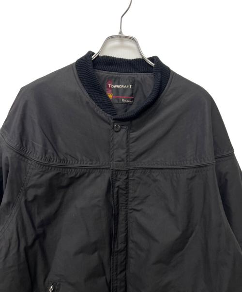TOWN CRAFT（タウンクラフト）TOWN CRAFT (タウンクラフト) 中綿ジャケット ブラック サイズ:ＸＬの古着・服飾アイテム