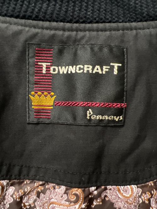 TOWN CRAFT（タウンクラフト）TOWN CRAFT (タウンクラフト) 中綿ジャケット ブラック サイズ:ＸＬの古着・服飾アイテム