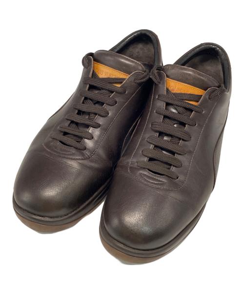 LOUIS VUITTON（ルイ ヴィトン）LOUIS VUITTON (ルイ ヴィトン) レザーシューズ ブラウン サイズ:7 1/2の古着・服飾アイテム