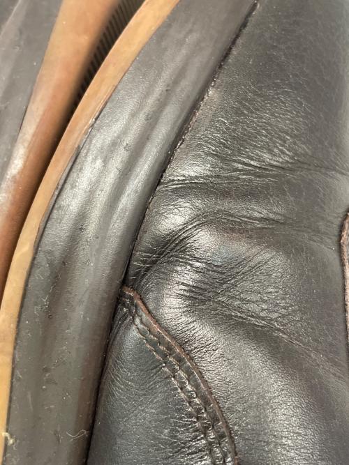 LOUIS VUITTON（ルイ ヴィトン）LOUIS VUITTON (ルイ ヴィトン) レザーシューズ ブラウン サイズ:7 1/2の古着・服飾アイテム