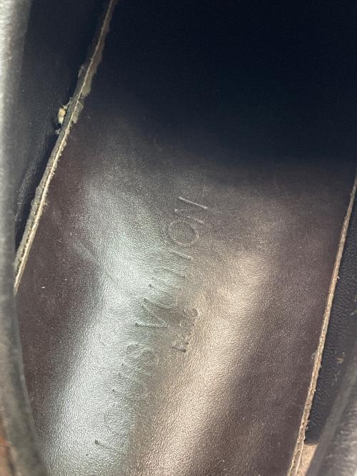 LOUIS VUITTON（ルイ ヴィトン）LOUIS VUITTON (ルイ ヴィトン) レザーシューズ ブラウン サイズ:7 1/2の古着・服飾アイテム
