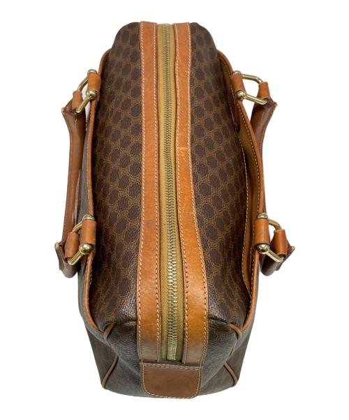CELINE（セリーヌ）CELINE (セリーヌ) マカダムハンドバッグ ブラウンの古着・服飾アイテム