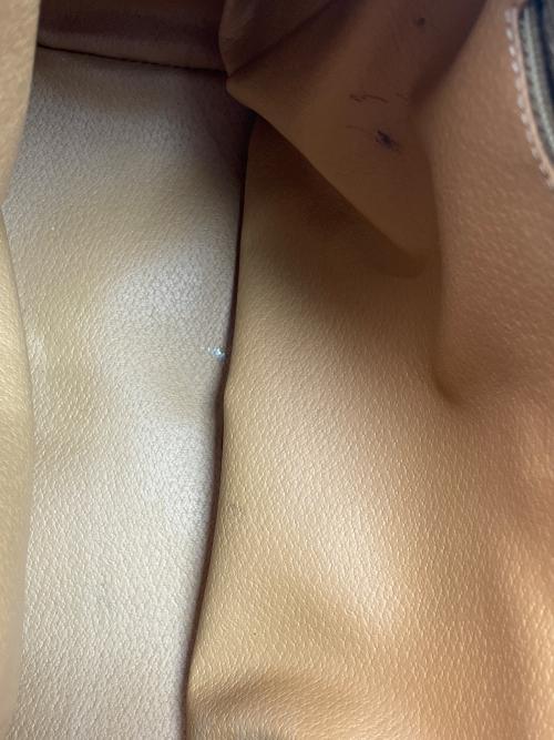 CELINE（セリーヌ）CELINE (セリーヌ) マカダムハンドバッグ ブラウンの古着・服飾アイテム