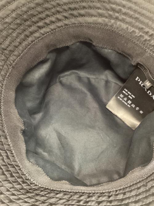 PRADA（プラダ）PRADA (プラダ) ハット ブラック サイズ:Mの古着・服飾アイテム