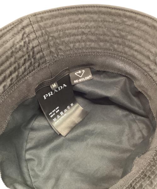 PRADA（プラダ）PRADA (プラダ) ハット ブラック サイズ:Mの古着・服飾アイテム