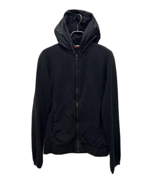PRADA（プラダ）PRADA (プラダ) ジップパーカー ブラック サイズ:Mの古着・服飾アイテム