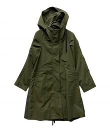MARECHAL TERRE（マルシャルテル）の古着「Back gather coat」｜カーキ