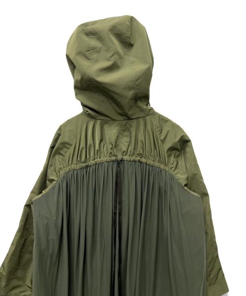 MARECHAL TERRE（マルシャルテル）MARECHAL TERRE (マルシャルテル) Back gather coat カーキ サイズ:Ｌの古着・服飾アイテム