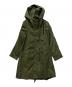 MARECHAL TERRE（マルシャルテル）の古着「Back gather coat」｜カーキ