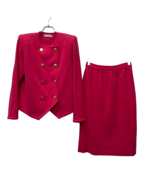 Yves Saint Laurent（イヴサンローラン）Yves Saint Laurent (イヴサンローラン) セットアップ ショッキングピンク サイズ:Mの古着・服飾アイテム