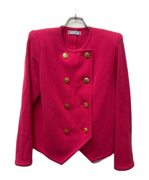 Yves Saint Laurent（イヴサンローラン）Yves Saint Laurent (イヴサンローラン) セットアップ ショッキングピンク サイズ:Mの古着・服飾アイテム