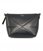 LOEWEロエベ）の古着「パズルフォルドポーチ」｜ブラック