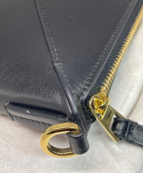 LOEWE（ロエベ）LOEWE (ロエベ) パズルフォルドポーチ ブラックの古着・服飾アイテム