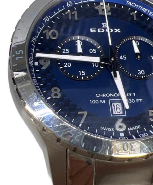 EDOX（エドックス）EDOX (エドックス) 腕時計 ブルーの古着・服飾アイテム