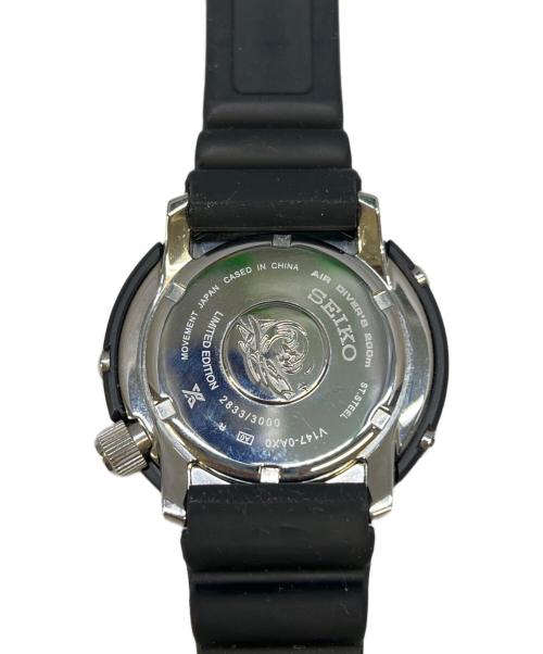 SEIKO（セイコー）SEIKO (セイコー) ダイバーズウォッチ ブラックの古着・服飾アイテム