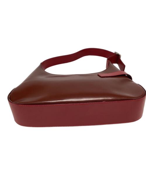 Salvatore Ferragamo（サルヴァトーレ フェラガモ）Salvatore Ferragamo (サルヴァトーレ フェラガモ) セミショルダーバッグ レッドの古着・服飾アイテム