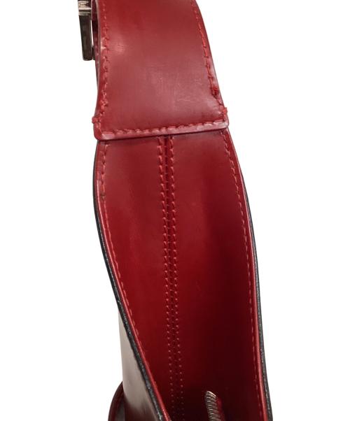 Salvatore Ferragamo（サルヴァトーレ フェラガモ）Salvatore Ferragamo (サルヴァトーレ フェラガモ) セミショルダーバッグ レッドの古着・服飾アイテム
