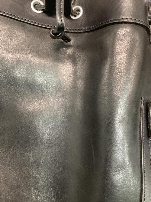 COMPOSITION（コンポジション）COMPOSITION (コンポジション) 2WAYレザーバッグ ブラックの古着・服飾アイテム