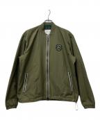 LACOSTEラコステ）の古着「ライトウェイトボマージャケット」｜カーキ