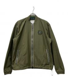 LACOSTE（ラコステ）の古着「ライトウェイトボマージャケット」｜カーキ