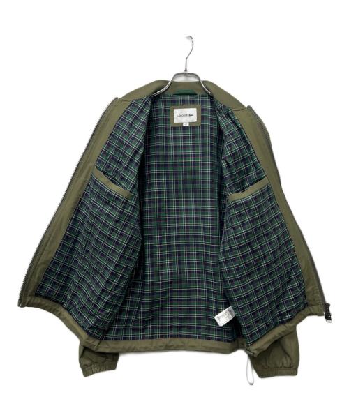 LACOSTE（ラコステ）LACOSTE (ラコステ) ライトウェイトボマージャケット カーキ サイズ:４６の古着・服飾アイテム