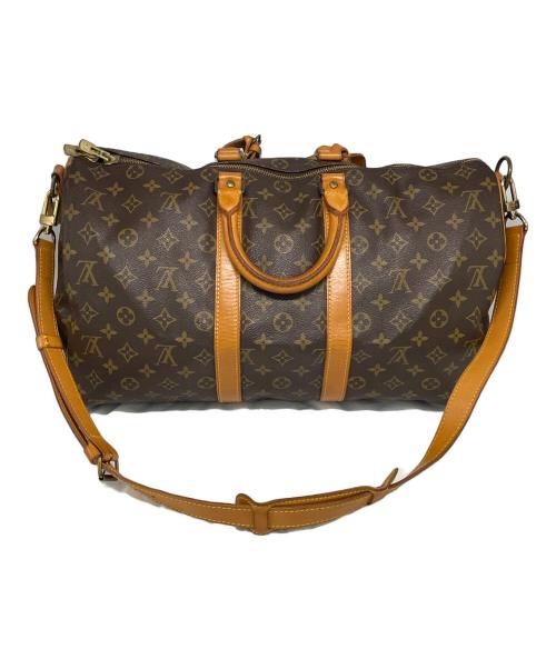 LOUIS VUITTON（ルイ ヴィトン）LOUIS VUITTON (ルイ ヴィトン) トラベルバッグ ブラウン サイズ:45の古着・服飾アイテム