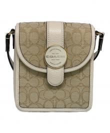 COACH（コーチ）の古着「ショルダーバッグ」｜ベージュ